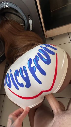 Big Ass Black Girl Gets Her Juicy Fruit Fucked