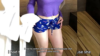 Invito A La Sirvienta Milf Al Jacuzzi De Mi Cuarto