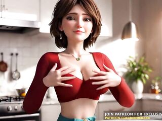CG Animation : Large Hero 6 - Cass Doggy style Drilled in Kitchen