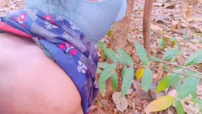 Indian Outdoor Sex. Desi Bhabi Secret Fucking Hubby in Forest. Telugu Dirty Talks.