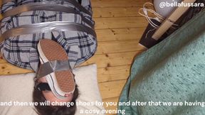 Footsmother Footsniffing and Humiliation