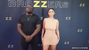 Sneaks In To Suck And Fuck The Securitys Big Black Cock - Violet Myers