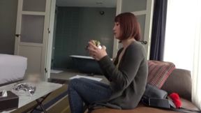 Japanese College Student with F-Cup Body Reaches Orgasm Multiple Times - Homemade Amateur