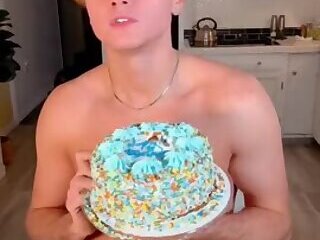 American fucking a cake