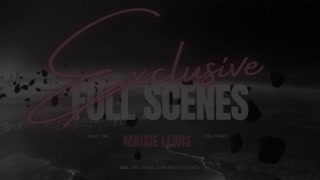 Big natural tits bouncing when on dildo, Naught MILF Maisie Lewis!