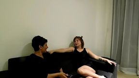 mi hijastro y un amigo nos dan flor de cojida a mi hermanastra y a mi