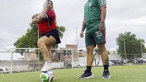 Korean Booty Clash vs Mexican Ass Whoopin in Hardcore Anal Soccer Fuckfest