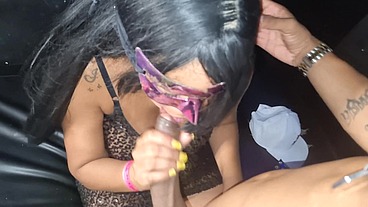 Camisinha estourou com a desconhecida da festa e ela ficou comedo de engravidar