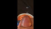 busting a thick nut on my space jam jersey lol