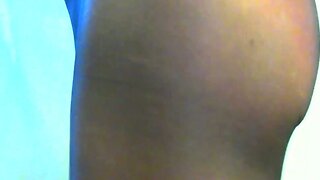 crossdresser in pantyhose spanking your ass 004