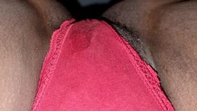 He Sniffs My Dirty Panties and Ass, Then Jams His Face into My Stinky Puss