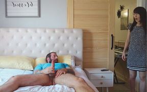 Stepmom Caught Stepson Masturbating Omg