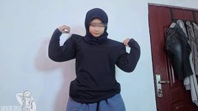 Asian Village Girl Wore Hijab But Enjoy Every Touch - Sensual Massage - Minokiiko