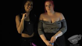 Double Dildo DP Training w KiraNoir