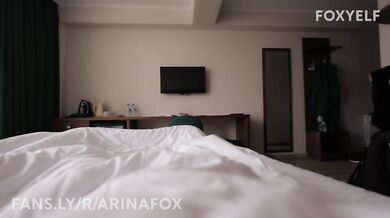 At the resort, an evening in a hotel with a stepmother - FoxyElf - BlowJob