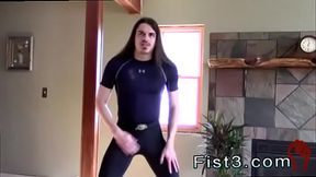 Barely legal gay twink fisting and men into how he got into it, and