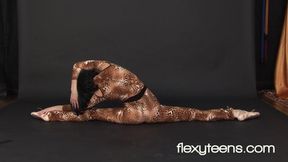 Rina The Ebony Haired Gymnastics Vixen Ready For A Dirty Acrobatic Ride