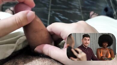 Cuck4k Reacts To Ebony Hot Wife With Big Butt While Cuckold Husband Watches