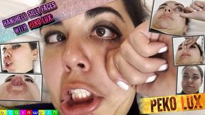 Handheld Silly Faces with Peko Lux - MP4 (HD 1080p)