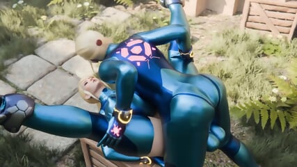 Samus futa cum