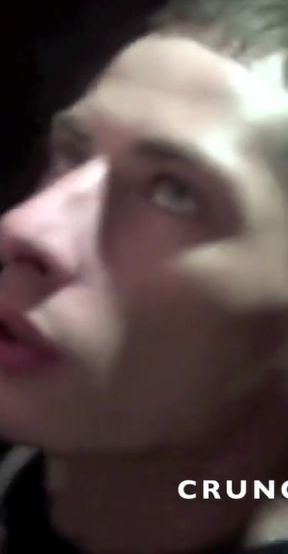 Fabien fucked by scally lad in the night in exhib