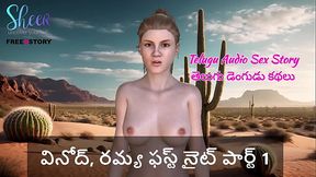 Telugu Audio Sex Story - Vinod and Ramya'_s First Night - Part 1