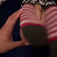 Cutepawsuwu's Feet Get the Flicked Finger - Cum-Filled Delight