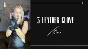 testing 3 leather gloves