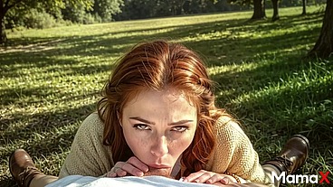 That moody, pregnant bitch gave me an intimate surprise, obediently getting on all fours by the crib for a quick and dirty fuck [AI]