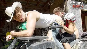 Calvin Drake Takes It All: Wild Bareback Ride – GayXXX Adventures