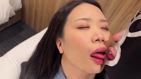 Japanese housewife secretly enjoys intimate sex with another woman