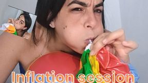 Inflation session: Modified face