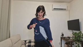 Celebration with Clothes Destruction