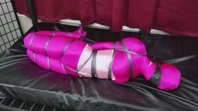 Akira Shell Spandex Zentai Hogtie