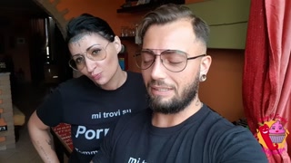 Milf gets fucked while she is shopping and then she licks all the cum