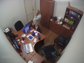 Office Secretary BlowJob Russian