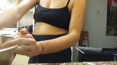 Cum droppin while I stuff my crop top tits and belly eat till I gag on fat