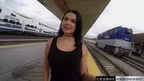 Fucking In Public - Sex On A Train - LethalHardcore