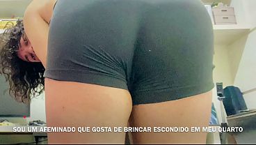 Danielly &eacute_ um afeminado trans que gosta de mostrar seu cuzinho para homens tarados