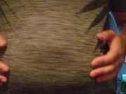 Chubby gainer belly play