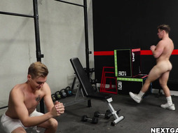 Ashton and Kyle fucked up at the gym