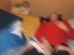 Threesome with two beauties from the web