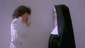 Marina Hedman And Paola Senatore In Nuns Pleasure (italy 1979, Lesbian