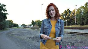 Big ass ginger gets fuckrd doggystyle