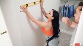 Handyman Stepdaddy Gets Nailed