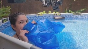 Inflating my inflatable bed