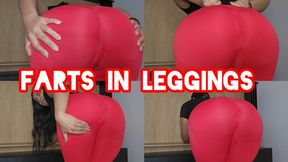 Stinky leggings and lots of spankings