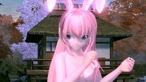 Luka Megurine Bares All in Steamy Project Diva Red Leaf Fantasy