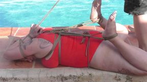 The Spain Files - Special Hogtie by the Pool for Busty Bettine - Part 2 mp4 HD