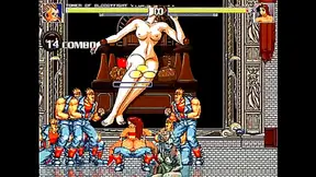 Mugen Blaze Overwhelmed in Wild Hentai Gang Bang Frenzy